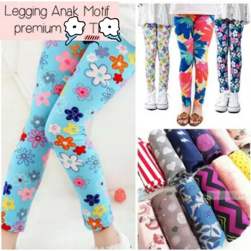 legging Anak Motif Lagging Anak Perempuan Celana Lagging Anak Perempuan Lagging Wanita Murah