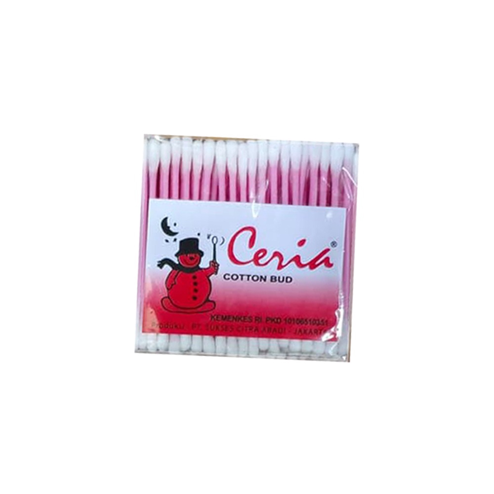 Cotton Bud Ceria dewasa dan bayi isi 6+6