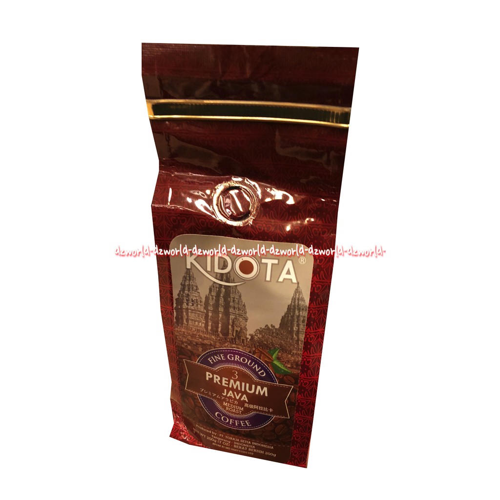 Kidota Premium Java Fine Ground 200gr Kopi Jawa Bubuk Kopi Bubuk Halus Kiddota 200 gram Java Coffee