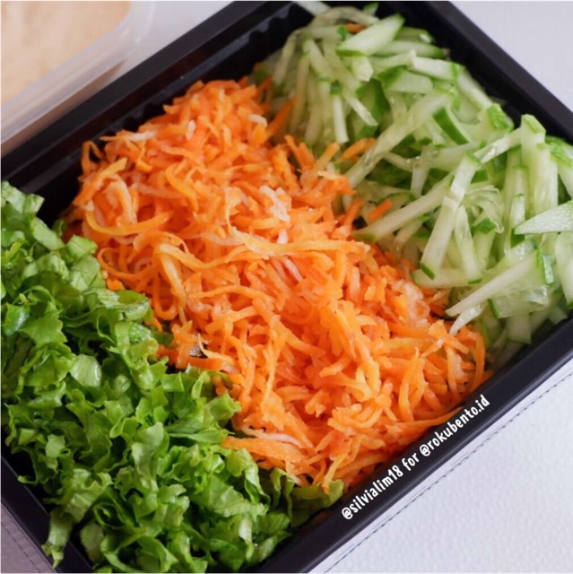 Salad Acar Roku Bento Homemade ala Resto No MSG Menu MPASI Termurah