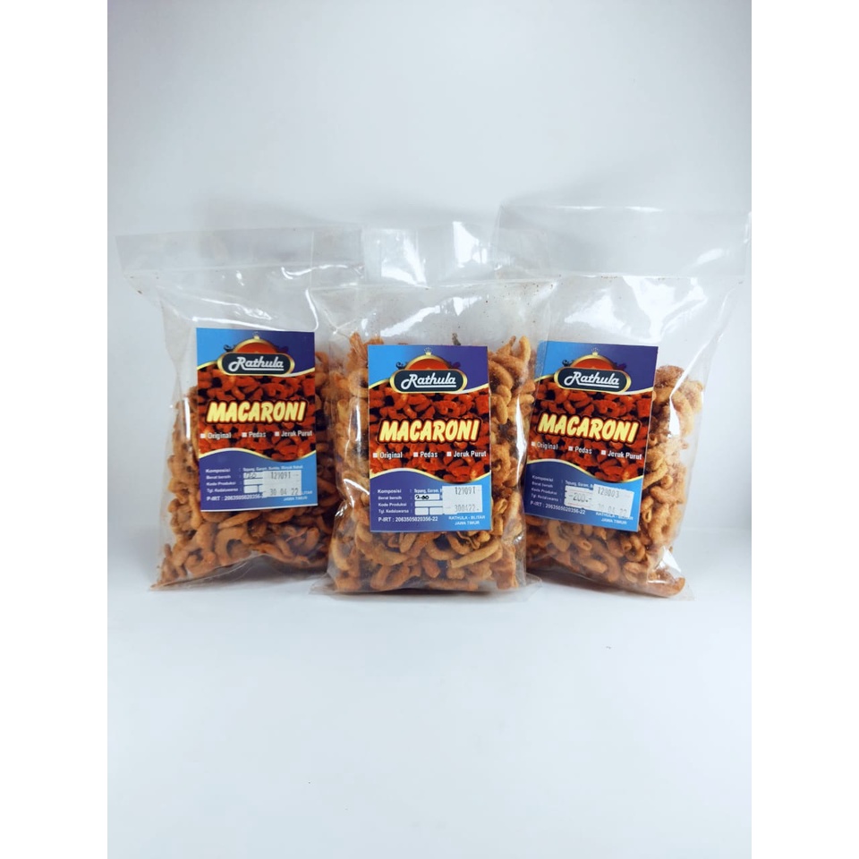 

kotakoi_mart Makaroni Bantet / Makaroni Bantat / Makaroni Pipa Pedas Gurih Renyah Lezat 200 gram