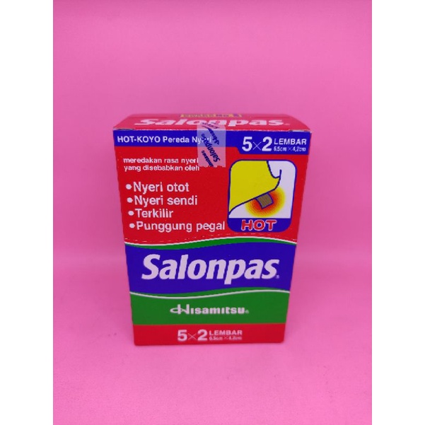SALONPAS HOT BOX (MERAH)