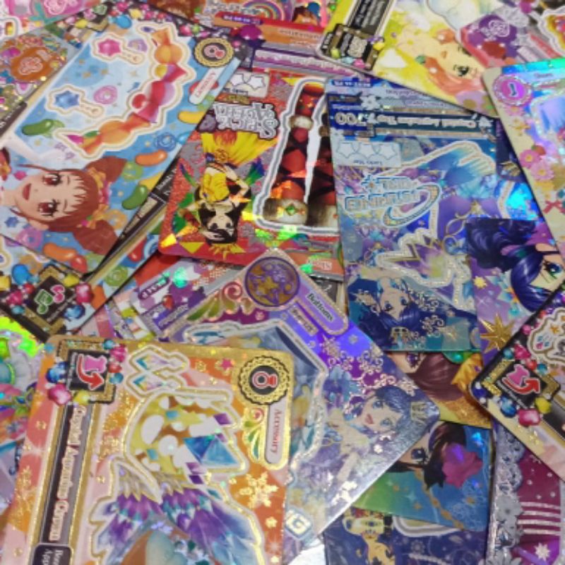 kartu aikatsu premium rare limited edition classic aikatsu card poster aikatsu