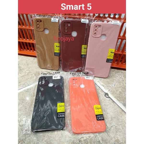 Softcase Infinix Smart 5 Silikon Casing Selicon Case Macaron Pelindung  Pro Camera