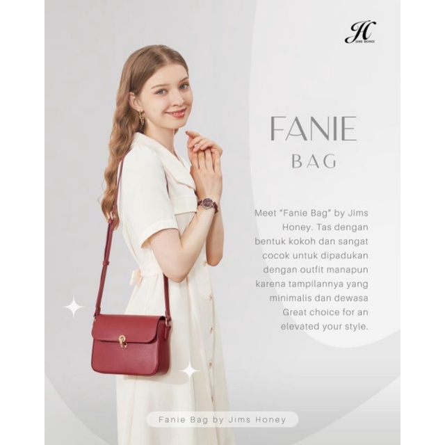 FANIE BAG JIMS HONEY ORI TAS BAHU SELEMPANG WANITA SLING HAND TOTE CEWEK FASHION KOREA IMPOR MURAH