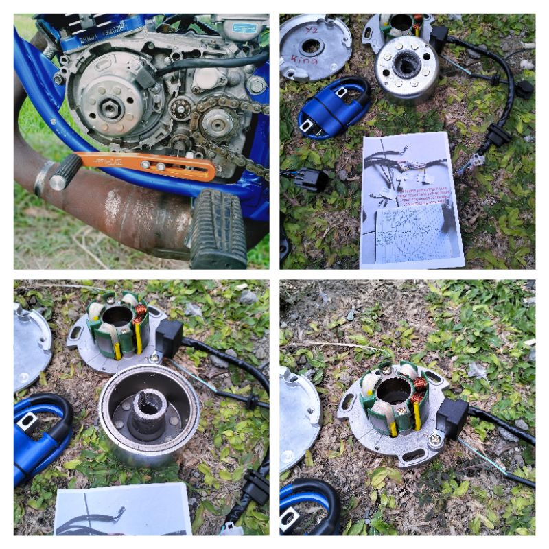 Magnet Yz Thailand pnp Yamaha RX-King 135 pengapian yz thailand Pengapian Yz 125 pnp rxking Yamaha R