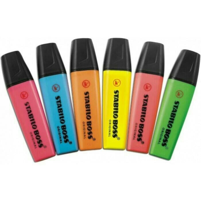 

Stabilo Pulpen - Stabilo Warna Warni - Highlighter Stabilo Boss Produk Terbaik