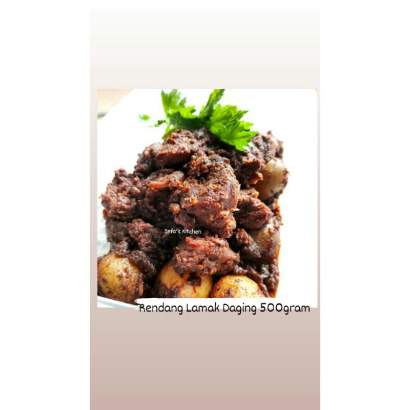 

Rendang Lamak Daging (500gram)