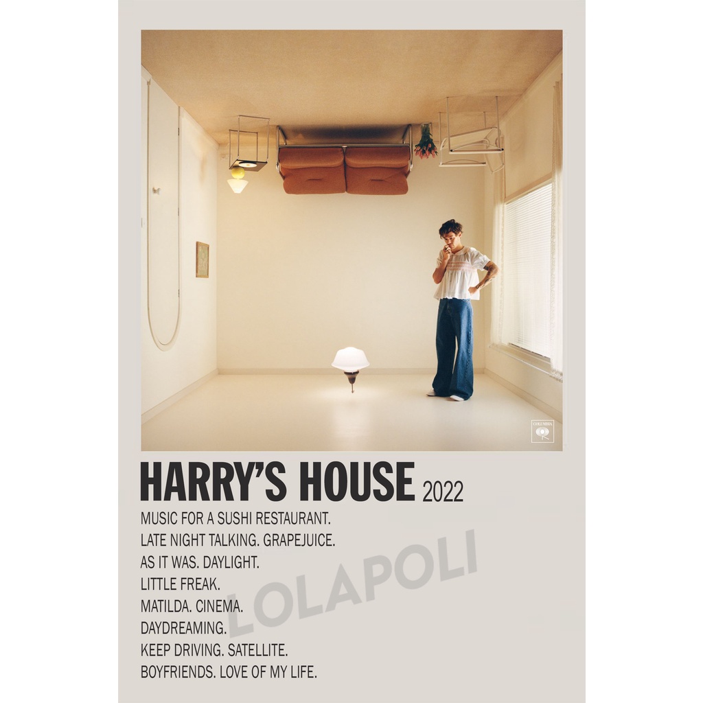 Poster Cover Album Harry's House - Harry Styles