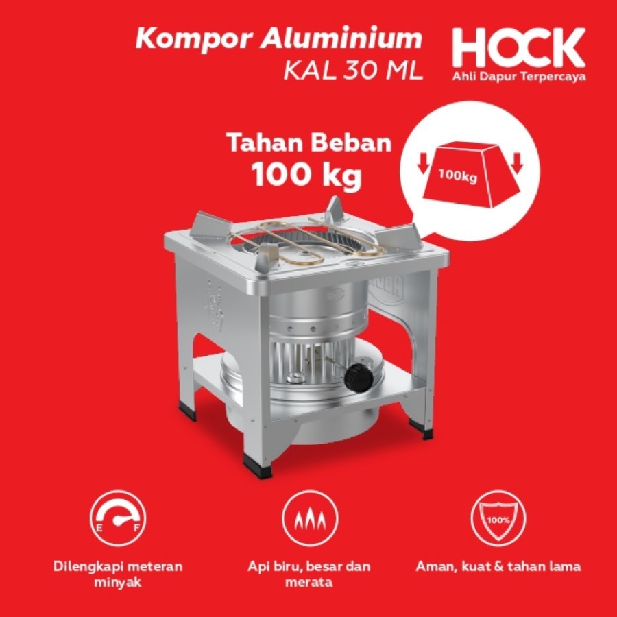 Kompor Aluminium Reguler 30 Sumbu Model Lama KAR30ML
