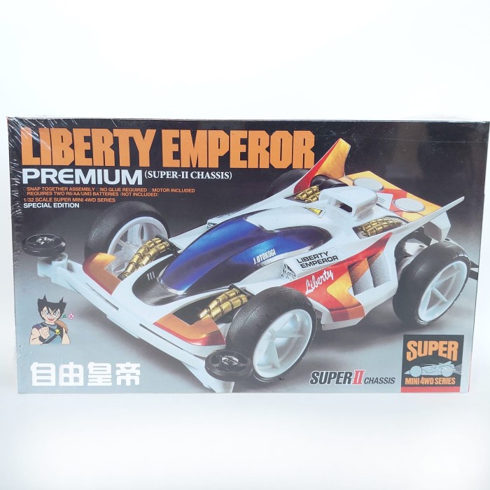 Mini 4wd Merk Ruize Liberty Emperor Premium Super 2 Chassis