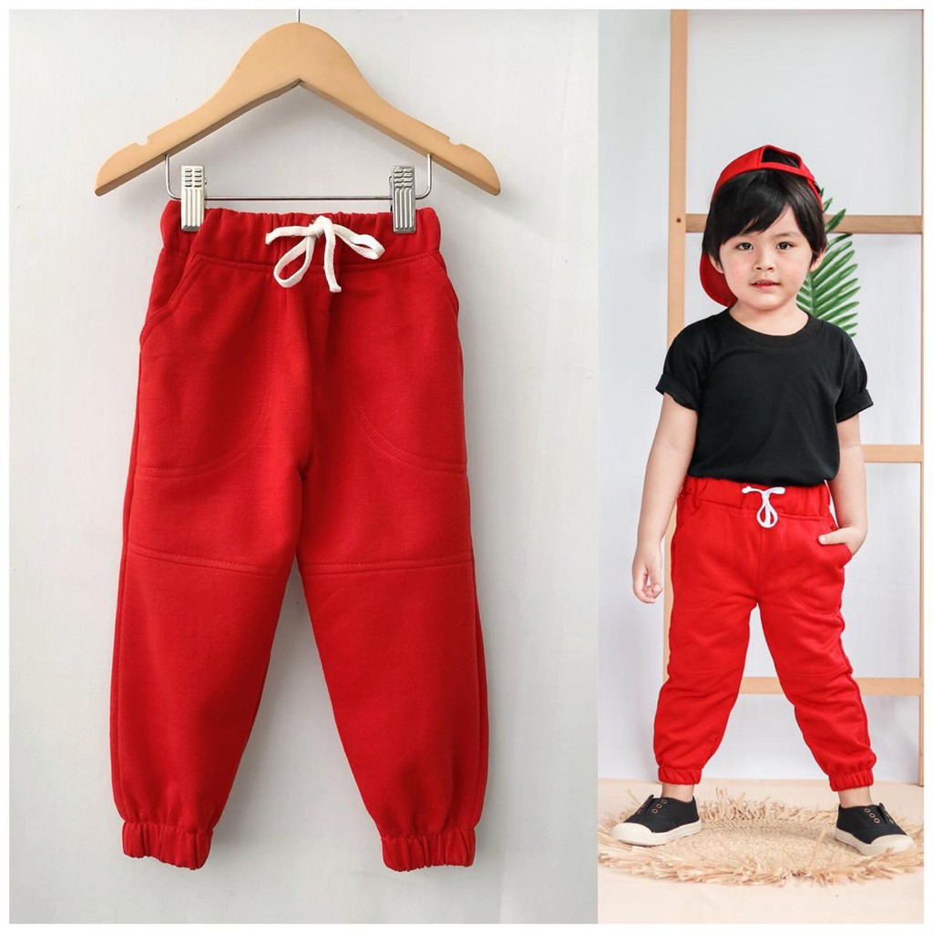 Celana Anak Joger Panjang Celana Unisex Casual Modis Super Premium