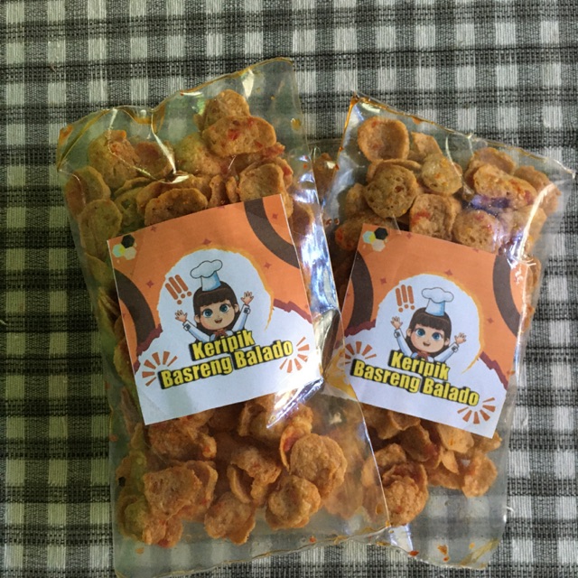 

Keripik Basreng Balado