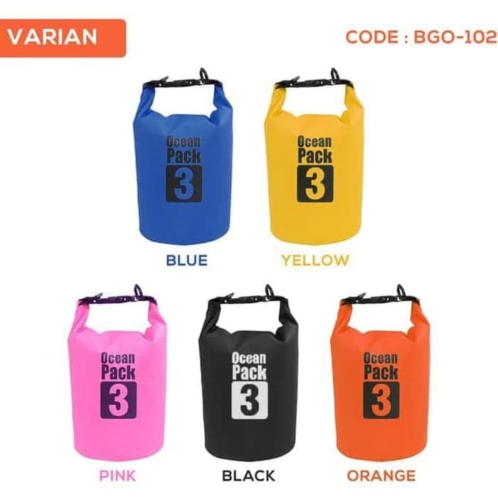 

Dijual Tas Anti Air 3 L Ocean Pack Waterproof Kamera Action Hp Iphone Samsung Murah