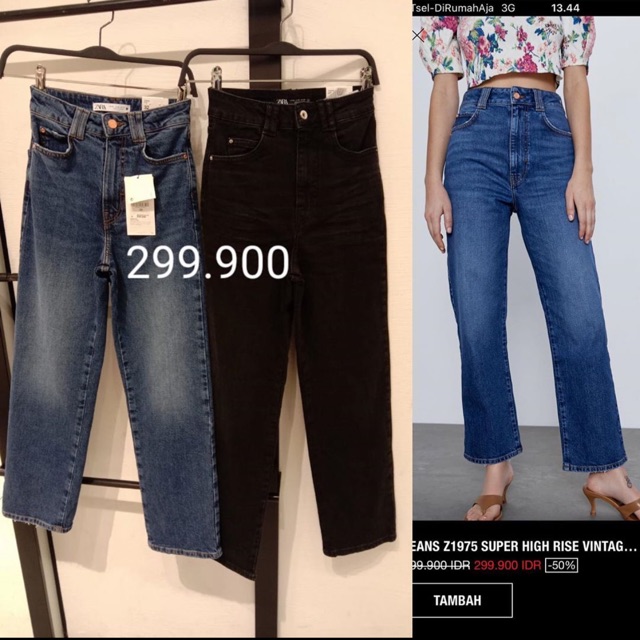 jeans z1975 super high rise vintage slim
