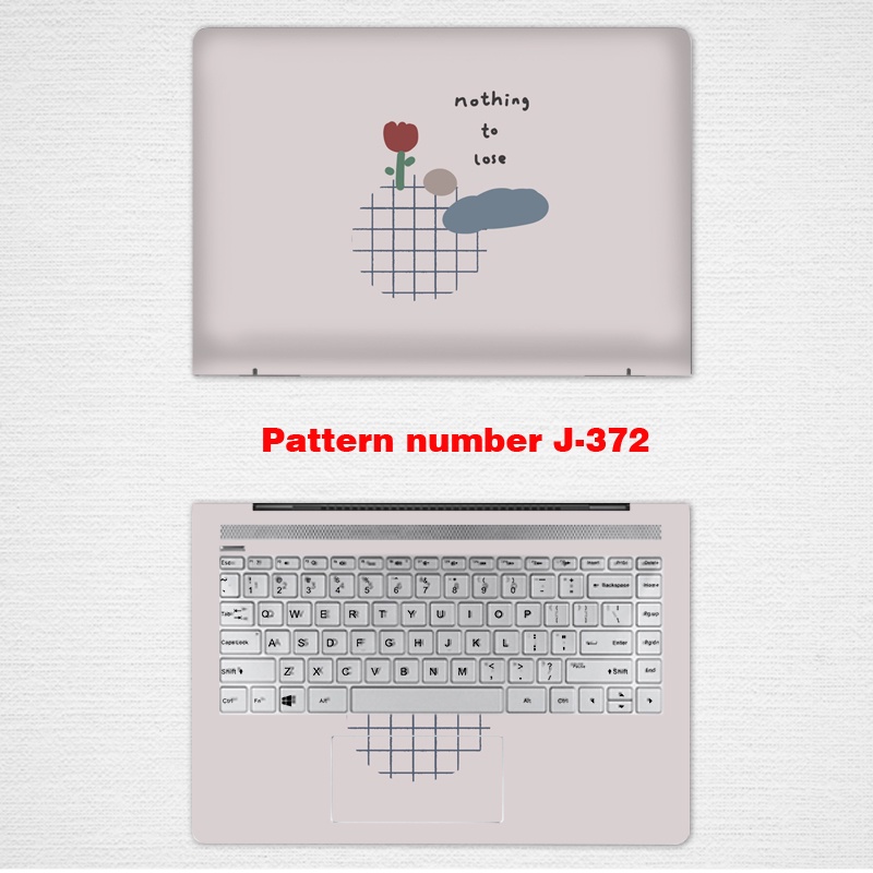 Stiker Skin Vinyl 2 Sisi Pelindung Laptop 11 / 12 / 13 / 14 / 15 / 17 Inch Untuk Universa Hp Zhan 66pro14g1 / G2 / G445 / G6 / 445 / G4G