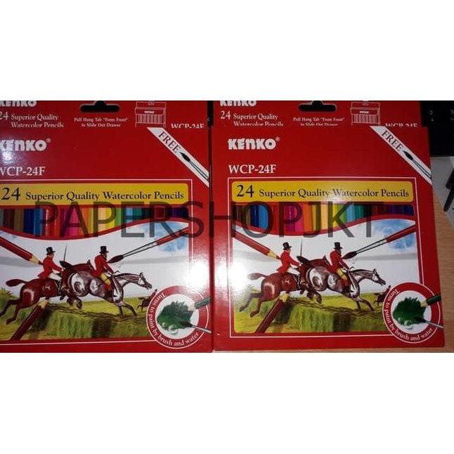 

Kenko 24 Superior Quality Watercolor Pencils WCP-24F