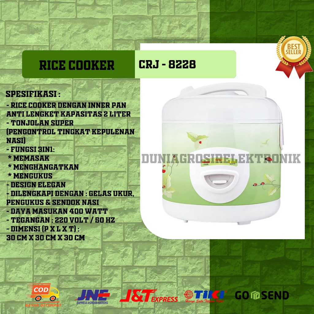 Cosmos Rice Cooker CRJ - 8228