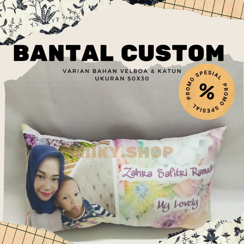 Souvenir Bantal Printing Foto Custom / Bantal Foto / Bantal Printing / Bantal Custom / Bantal Gradua
