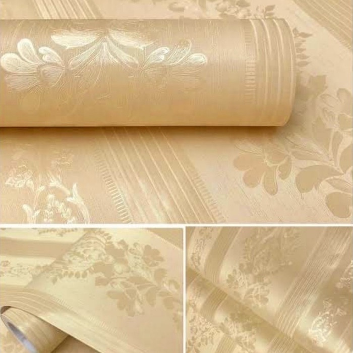 BISA COD - PROMO TERMURAH PAKET Wallpaper 2ROLL Stiker Dinding Motif Dan Karakter Premium Quality MOTIF ELEGANT MODERN BERTEKSTUR( BUY 1 GET 1 FREE ) GH129/GH130/GH130-1/GH130-2