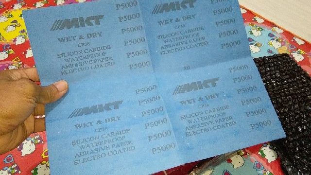 Amplas Kertas Mkt Grit 5000 Waterproof Abrasive Paper