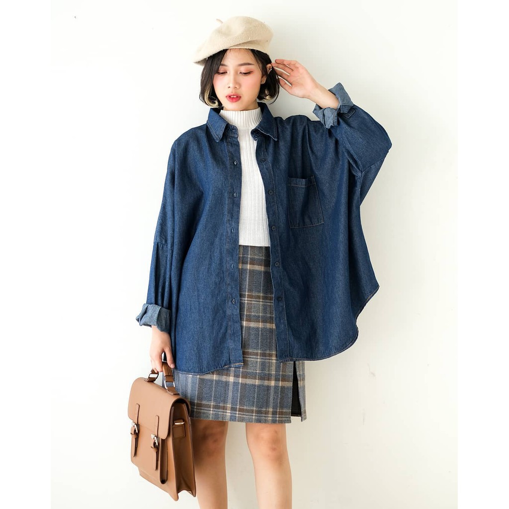 Dagestan Oversized Denim Shirt