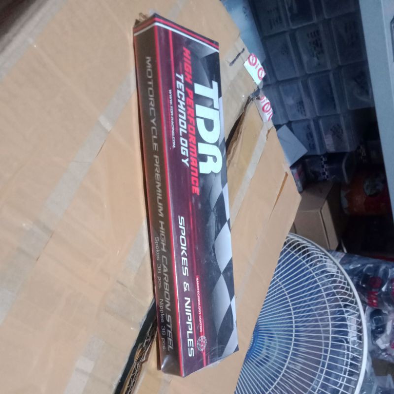 jari jari rx king ring 18 roda depan merk TDR