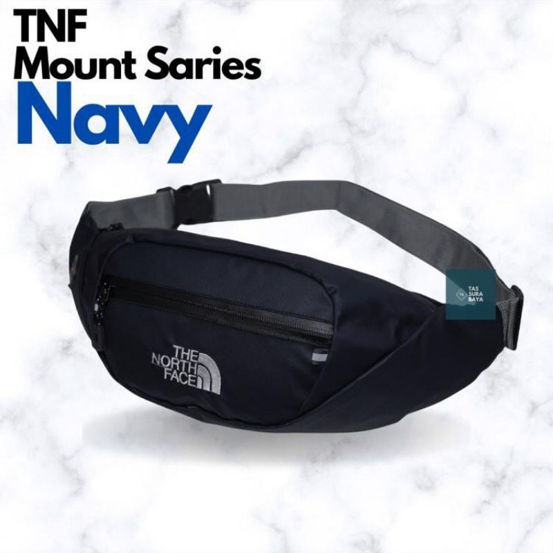 Tas Pinggang TNF Pria Waterproof Waist Bag Hezel Pria Anti Air Anti Sobek