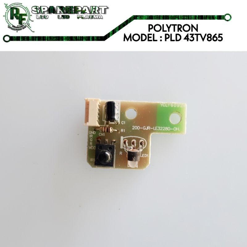 IR SENSOR TV LED POLYTRON PLD 43TV865  Ir sensor tv led polytron pld43tv865