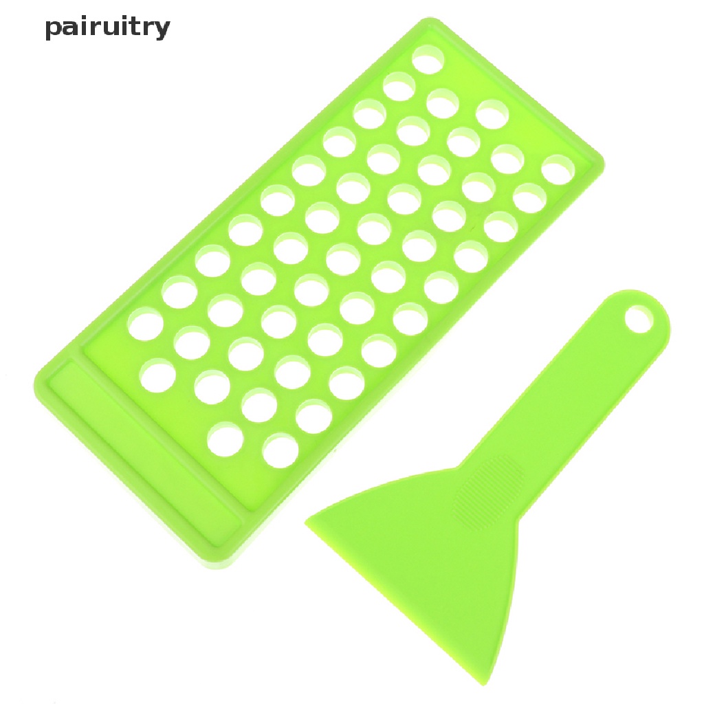 Prt 2pcs / Set Spatula + Scraper + Spatula + Lip Balm / Lip Gloss / Wax Diy