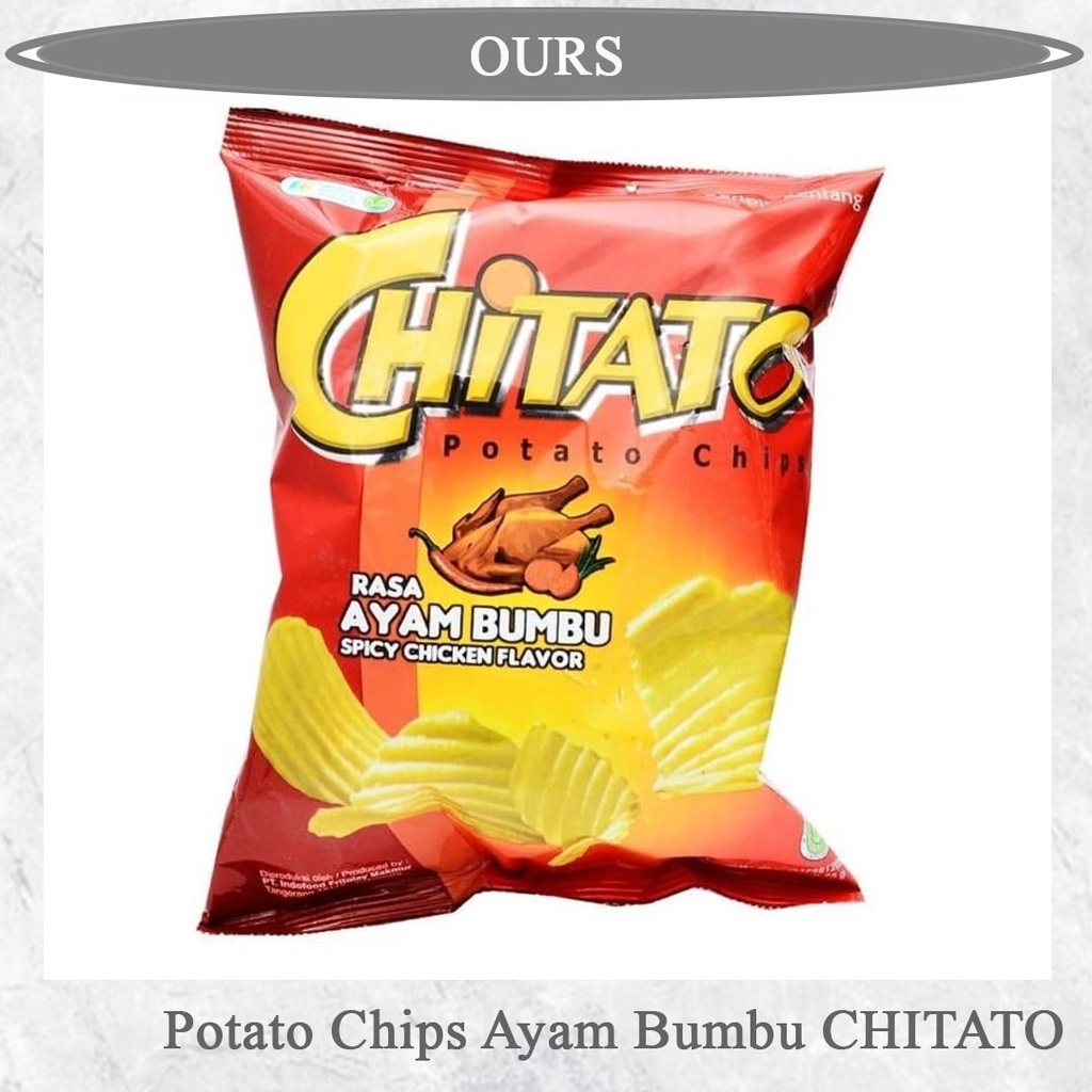 

Chitato Snack Potato Chips Ayam Bumbu 68g