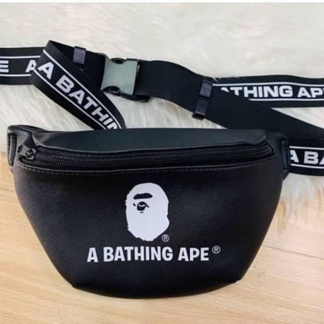 harga bape waist bag ss19