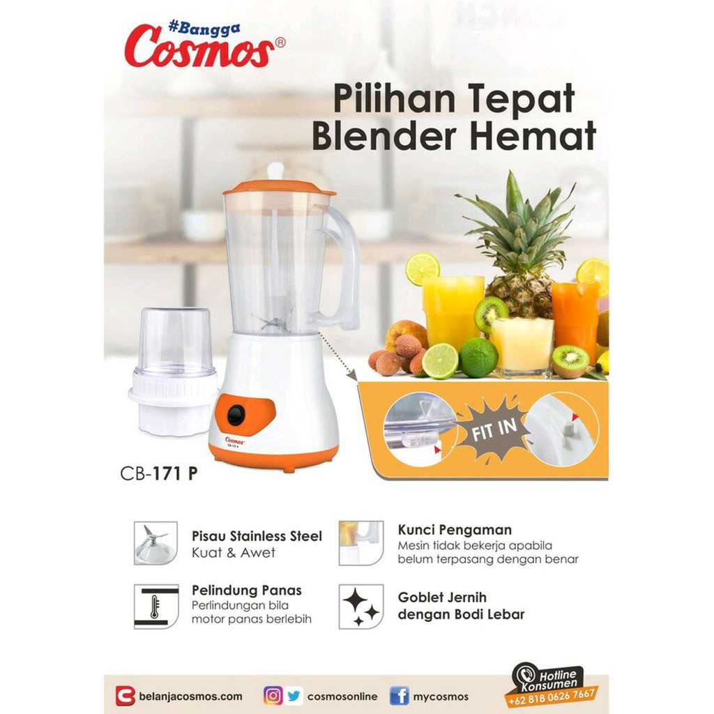 Blender Cosmos Plastik CB 171P