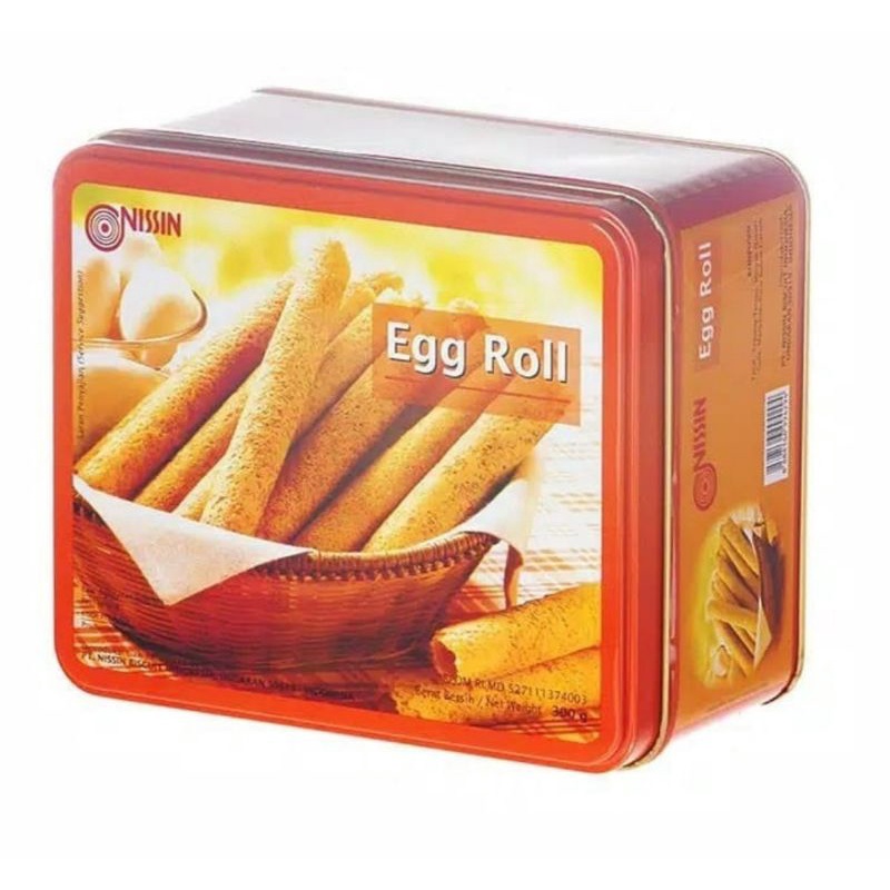 nissin egg roll original 300gr biskuit eggroll nissin