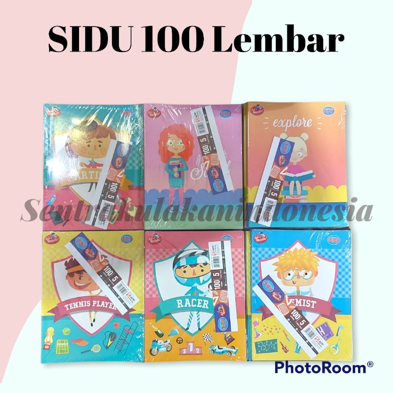 

BUKU TULIS ECERAN | SIDU 100 Lembar