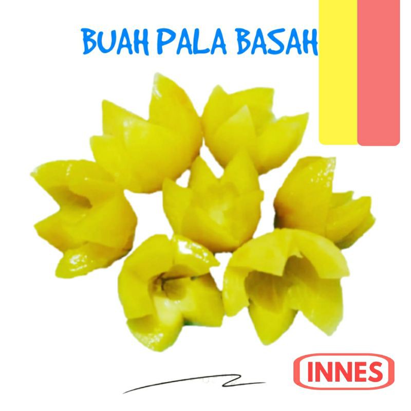

250Gr Manisan Pala Basah / Buah Pala Manado By Innes / Nutmeg Fruit