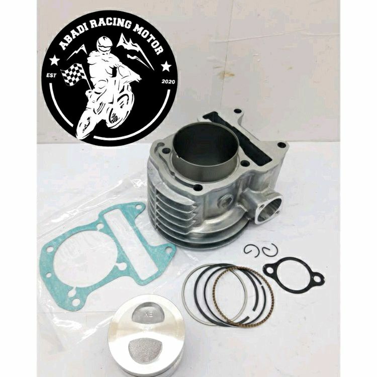 BLOK BLOCK BORING SEHER RACING BEAT KARBU 53 MM SCOOPY KARBU BORE UP GOOD QUALITY