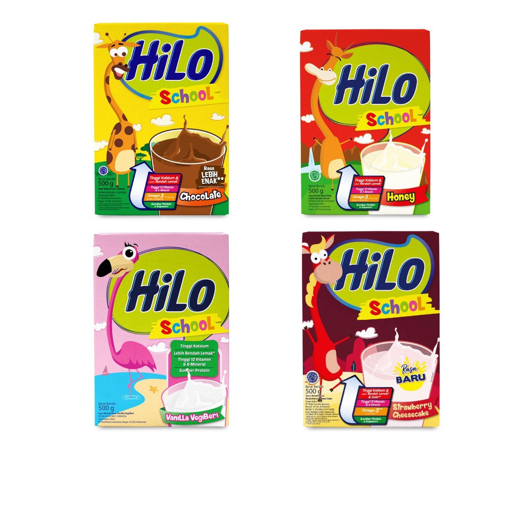 Hilo School Susu bubuk  500/centraltrenggalek