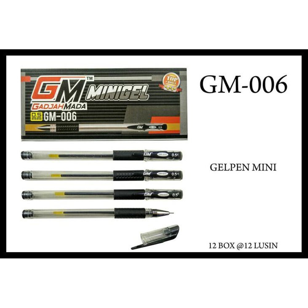 

Pulpen GM 006 mini Gel