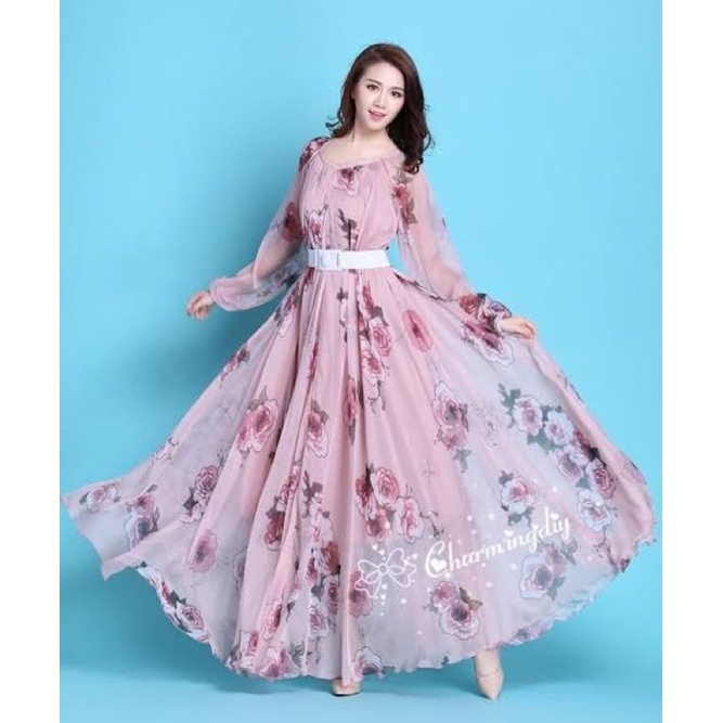 PAKET USAHA MINI DRESS chiffon