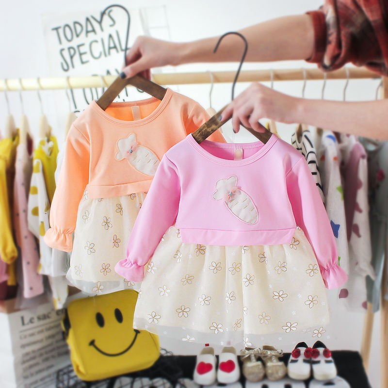 Dress anak / Dress tutu anak / dress tile anak perempuan / gaun pesta anak lucu umur 1-4tahun import