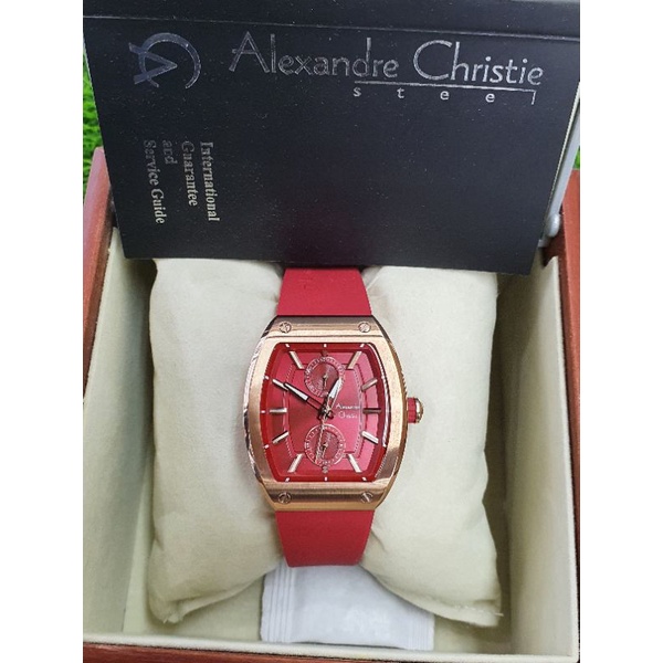 alexandre christie 2944bf rosegold wanita