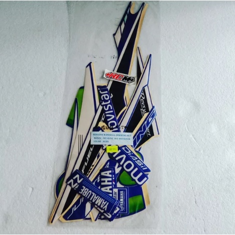 STRIPING STIKER LIST EMBLEM SET KIT JUPITER MXKING MX KING 150 SERI MOVIESTAR MOVISTAR 2015 LOKAL