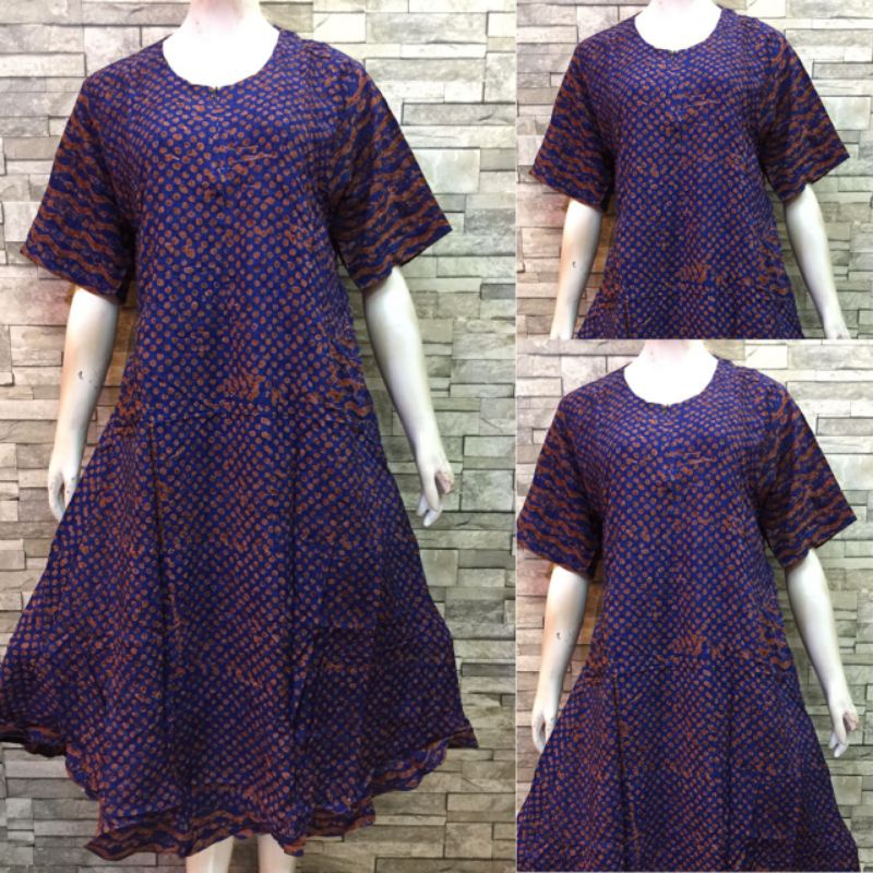 2. DASTER MARINA HANA RESLETING | BATIK PEKALONGAN | DASTER BATIK KEKINIAN CAP TEBAL | PUTRI DIANA-Resleting 15