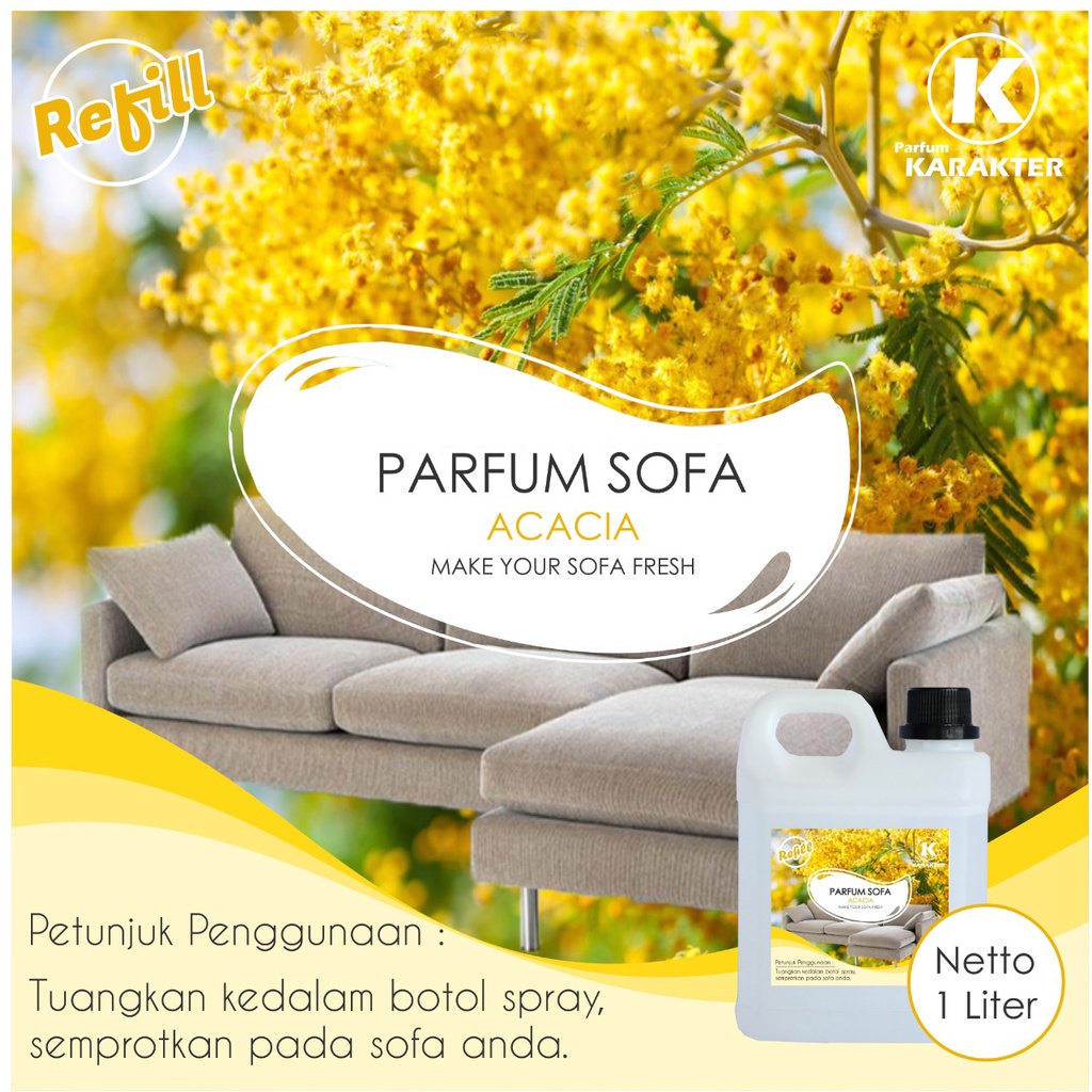 Parfum Sofa Harum Wangi Tahan Lama | Pewangi Sofa Murah Berkualitas | Ukuran 1 L | Bisa Cod | Terlaris