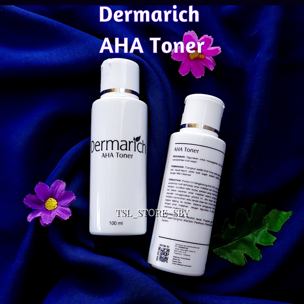 Dermarich AHA Toner - Toner Untuk Mencerahkan Kulit Wajah