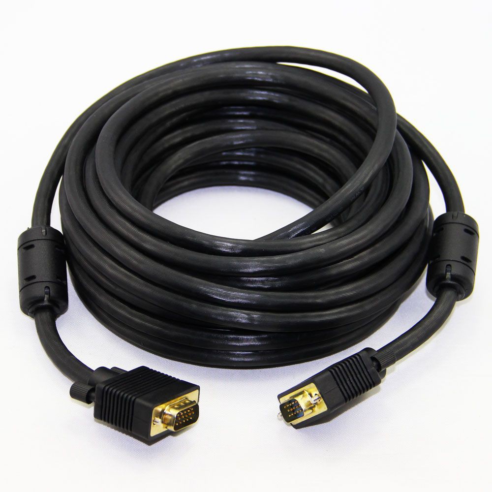 KABEL VGA BESTLINK 20M GOLD PLATED HD - CABLE VGA 20 METER MALE-MALE