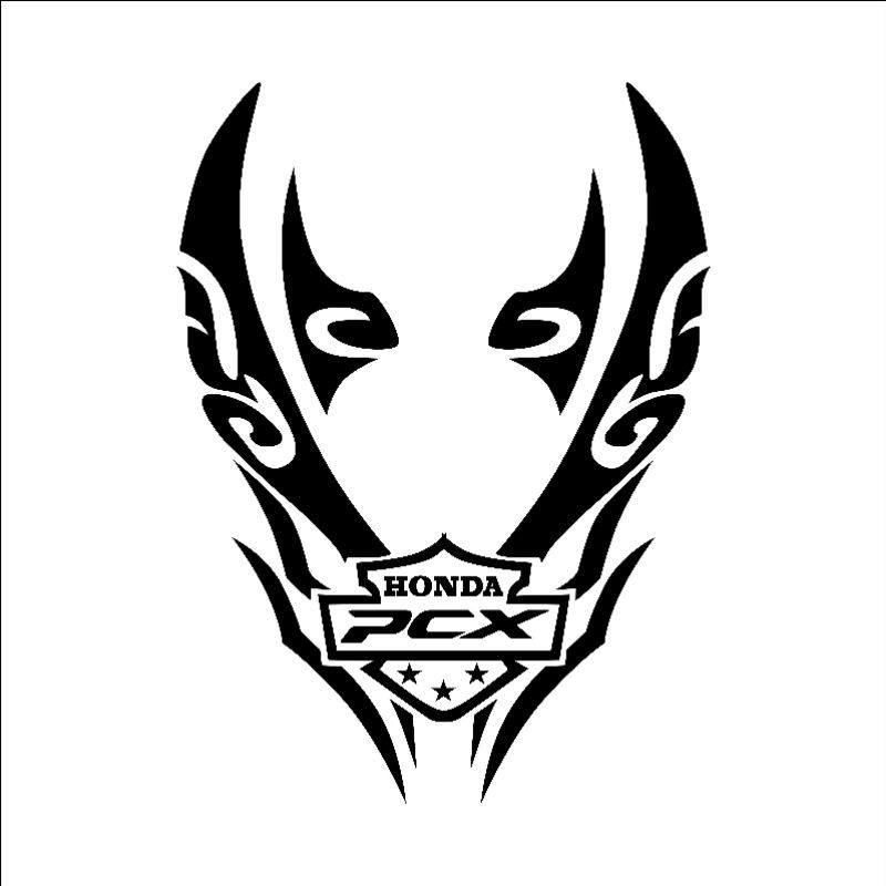 STIKER VISOR PCX STICKER VISOR PCX