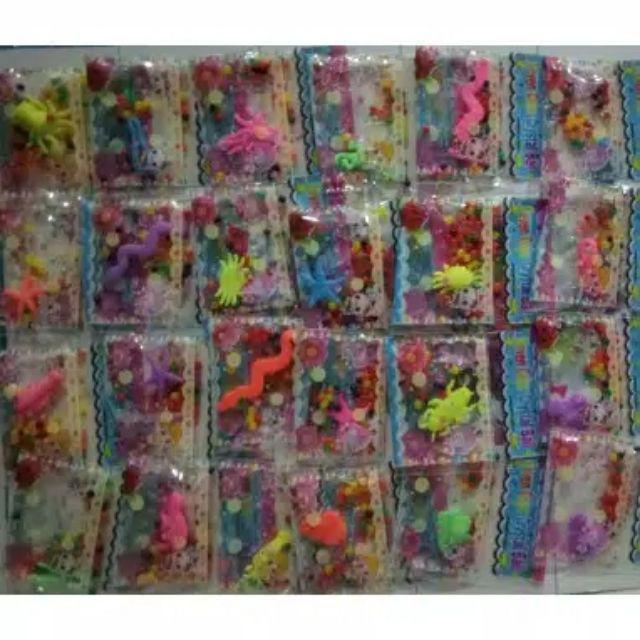 Waterbeads / Hydrogel Multicolor / Water Beads Mainan Anak Animal Rendaman/ Bola Rendeman/tl-412