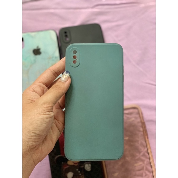 Preloved case Iphone XS MAX tosca polos